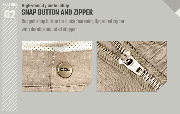 SNAP BUTTON and COIL ZIPPER